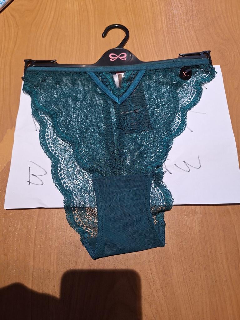 Brazilian slipje,maat XL, Hunkemöller, Ophalen of Verzenden, Groen, Slip