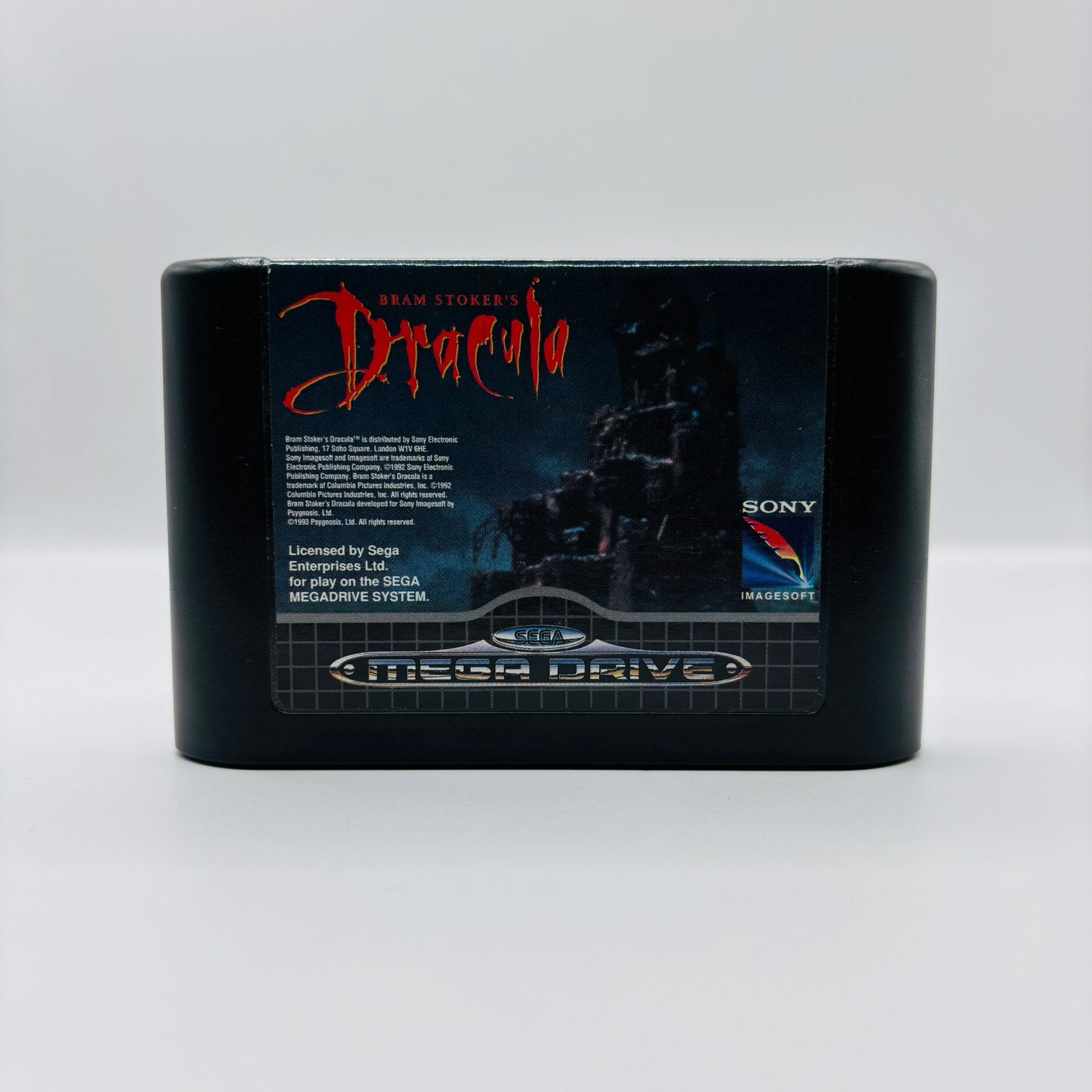Bram Stoker’s Dracula Sega Mega Drive, Avontuur en Actie, Ophalen of Verzenden, Zo goed als nieuw, Mega Drive