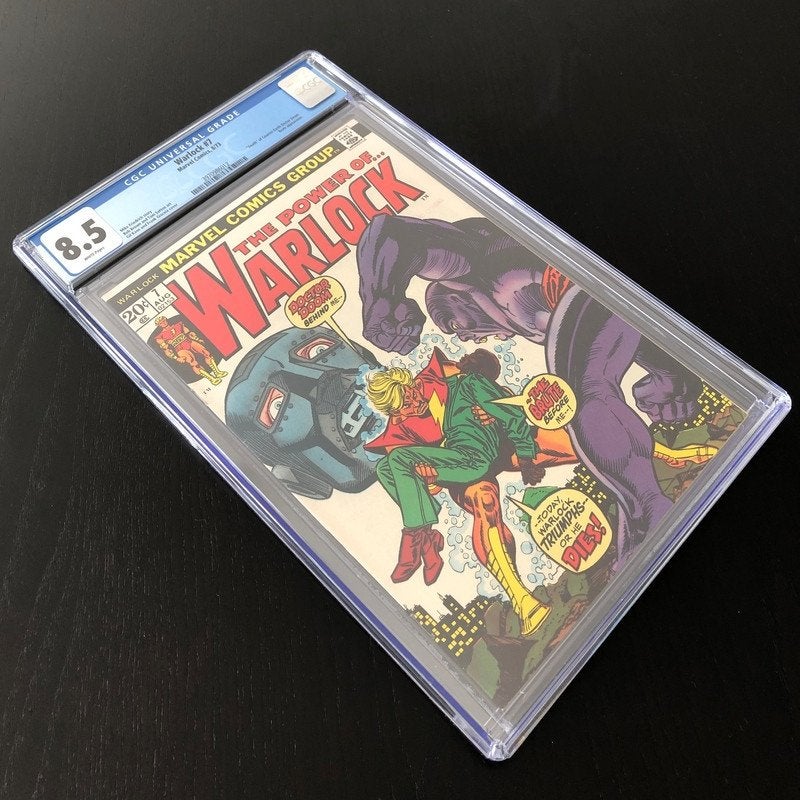 Warlock Vol.1 #7 CGC (1973) VF+ (8.5), Boeken, Strips | Comics, Eén comic, Amerika, Marvel Comics, Verzenden