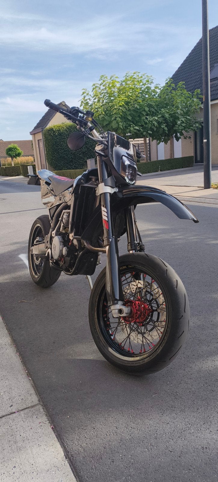 Husqvarna TE450 Supermoto, Motos, Occasion, Particulier, 12 à 35 kW, Manuelle