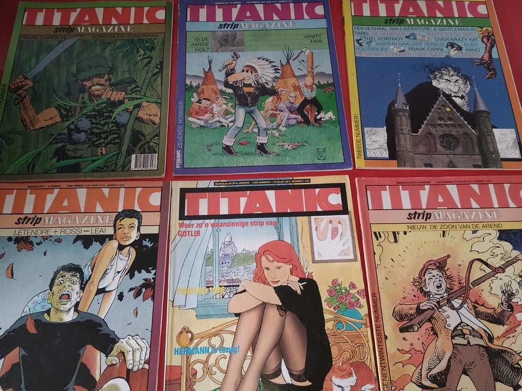 Titanic stripmagazine, Boeken, Stripverhalen, Ophalen of Verzenden
