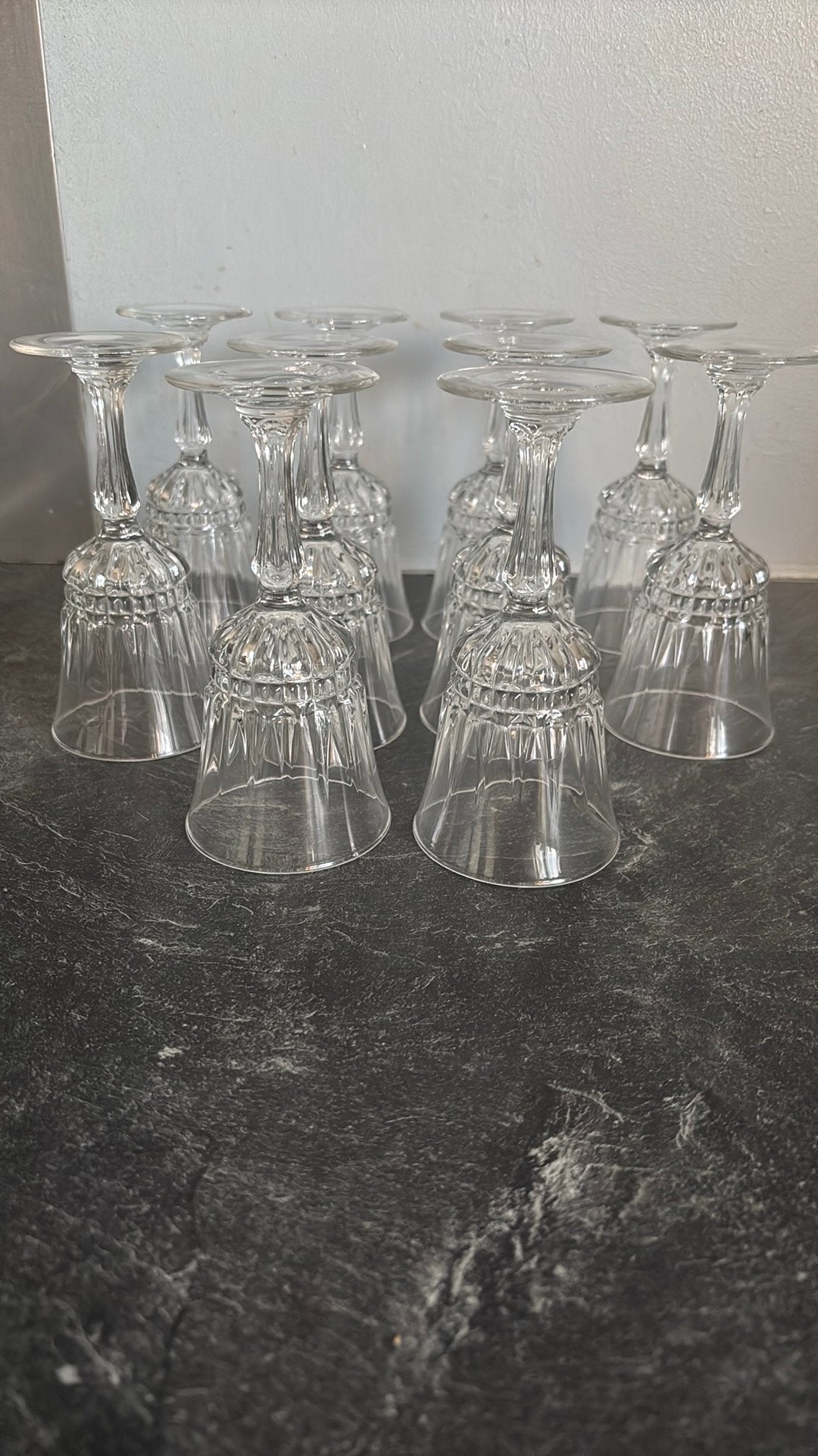10 verres à porto luminarc France, Collections, Enlèvement, Comme neuf
