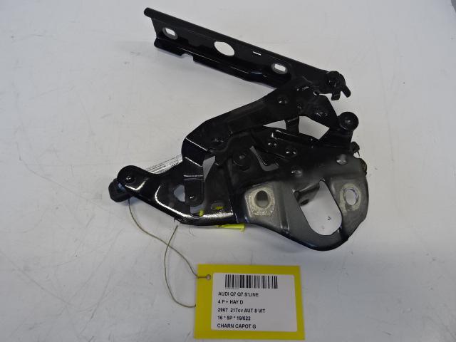 CHARNIERE DE CAPOT GAUCHE Audi Q7 (4MB / 4MG) (4M0823301B), Utilisé, Audi