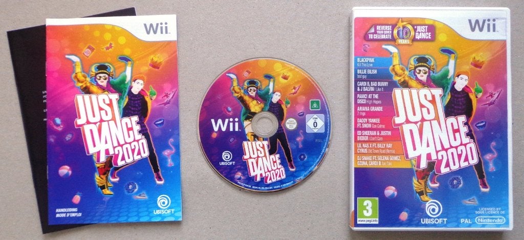Just Dance 2020 voor de Nintendo Wii Compleet, Games en Spelcomputers, Ophalen of Verzenden, Zo goed als nieuw
