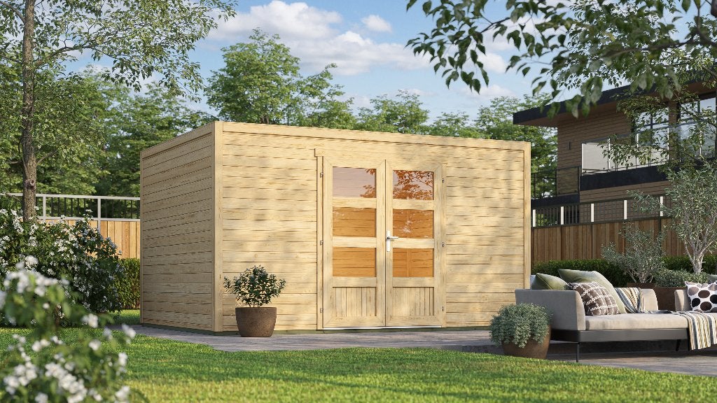 Maison de jardin Quby 400x300, Envoi, Neuf