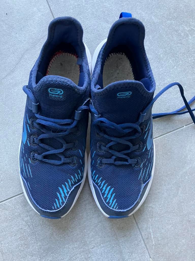 Loopschoenen heren maat 39, Blauw, Sportschoenen, Ophalen of Verzenden, Zo goed als nieuw
