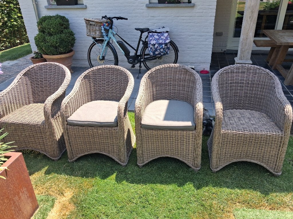 Tuinstoelen, Jardin & Terrasse, Chaises de jardin, Enlèvement, Comme neuf, Autres matériaux