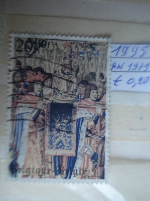 België nr. 1995 (O), Postzegels en Munten, Verzenden, Kunst, Zonder envelop, Gestempeld
