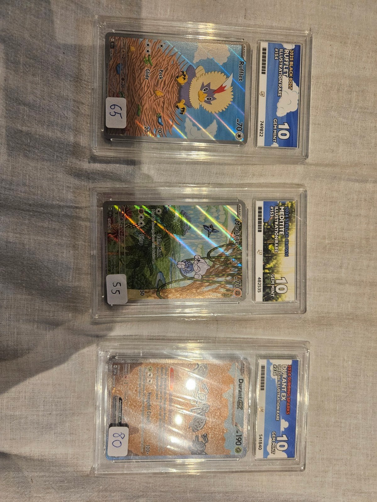 Ace 10 slabs te koop, Ophalen, Nieuw, Meerdere kaarten, Foil
