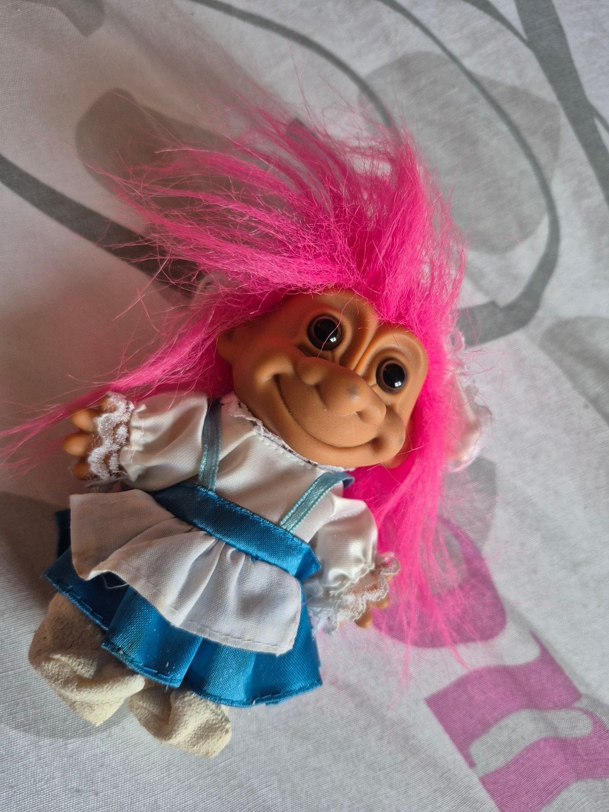 troll vintage popje russ 13cm, Ophalen of Verzenden