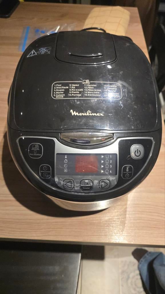 multicooker moulinex, Ophalen