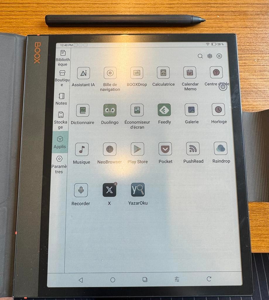 Onyx Boox Note Air 3C –Tablette e-ink couleur Très bon état), Enlèvement ou Envoi, Comme neuf