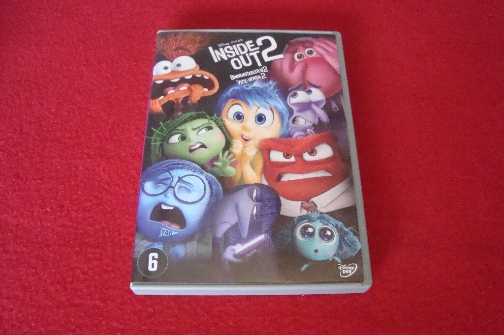 dvd disney inside out 2, Ophalen of Verzenden, Tekenfilm