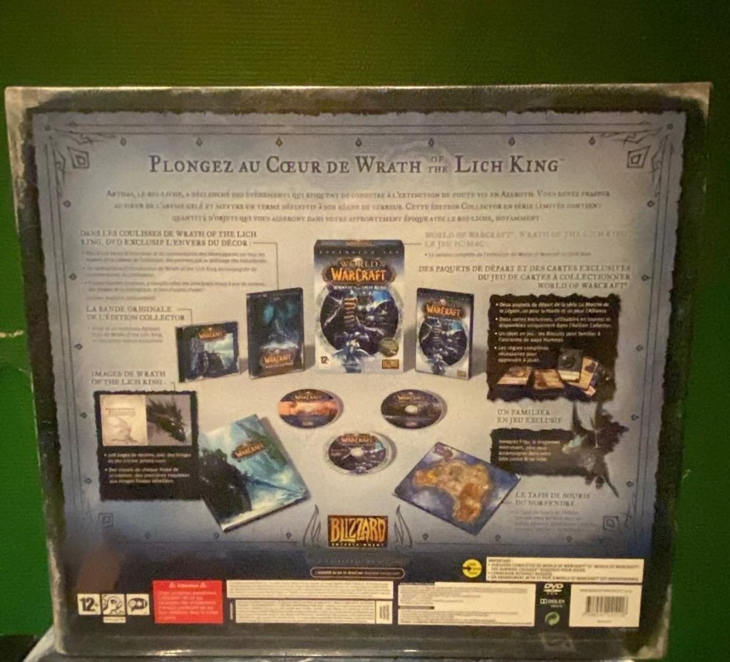 WOW De toorn van de Lich King —Ed. Collector PC FR verzegeld, Games en Spelcomputers, Online, Nieuw, Ophalen of Verzenden, Role Playing Game (Rpg)
