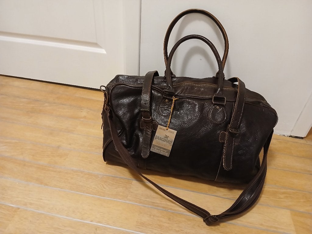 Nieuwe Vanguard leren tas, Bijoux, Sacs & Beauté, Neuf, Autres marques, Cuir, Enlèvement ou Envoi