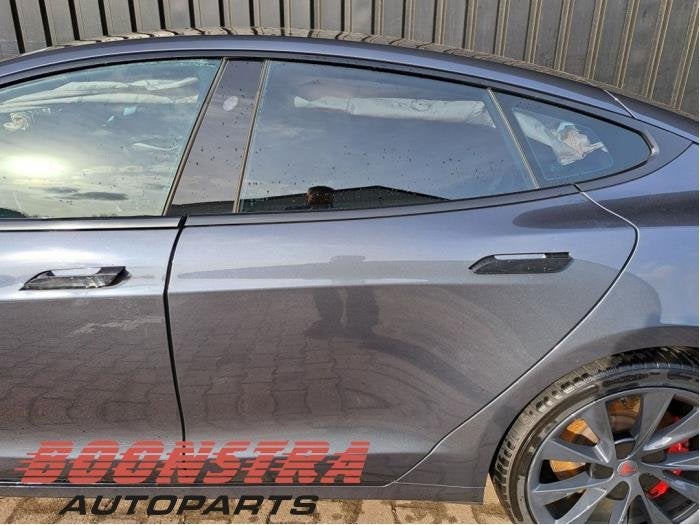 Portière 4portes arrière gauche d'un Tesla Model S (PMNG), -, 3 mois de garantie, Utilisé, Porte