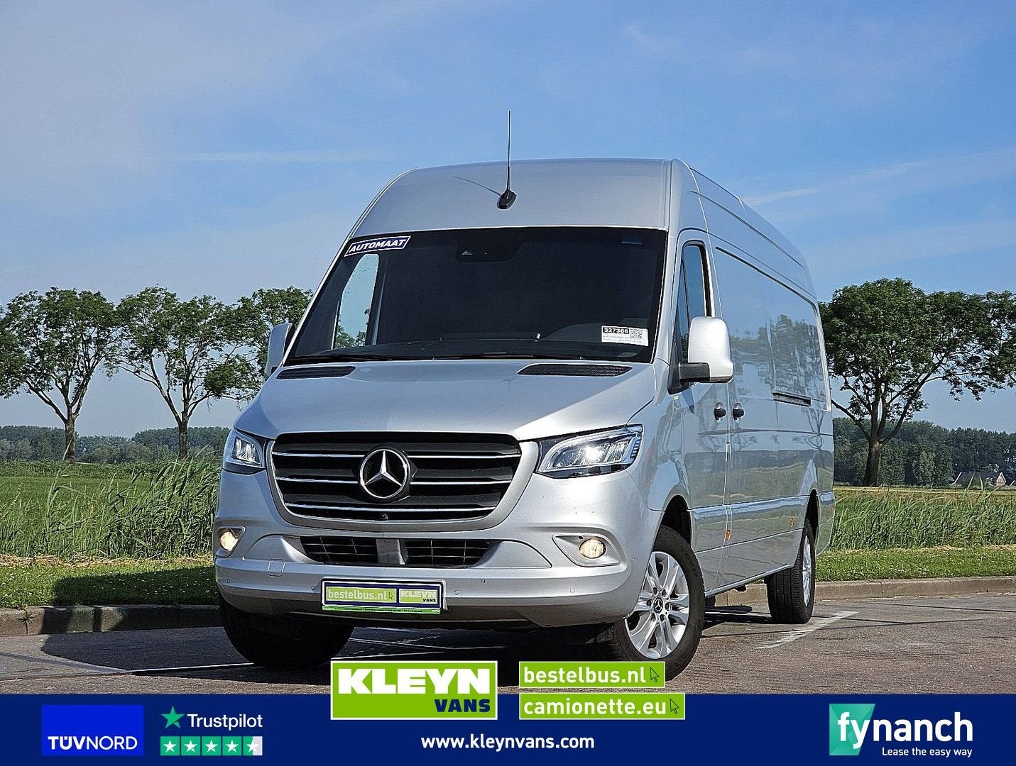 Mercedes-Benz SPRINTER 319 L3H2 Maxi 2x Schuif, Argent ou Gris, Achat, Entreprise, Cruise Control