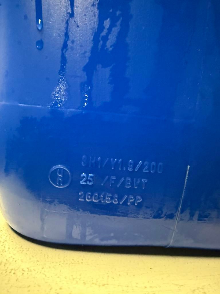 Jerrycans met schenktuit - UN keurmerk geschikt boor benzine, Ophalen