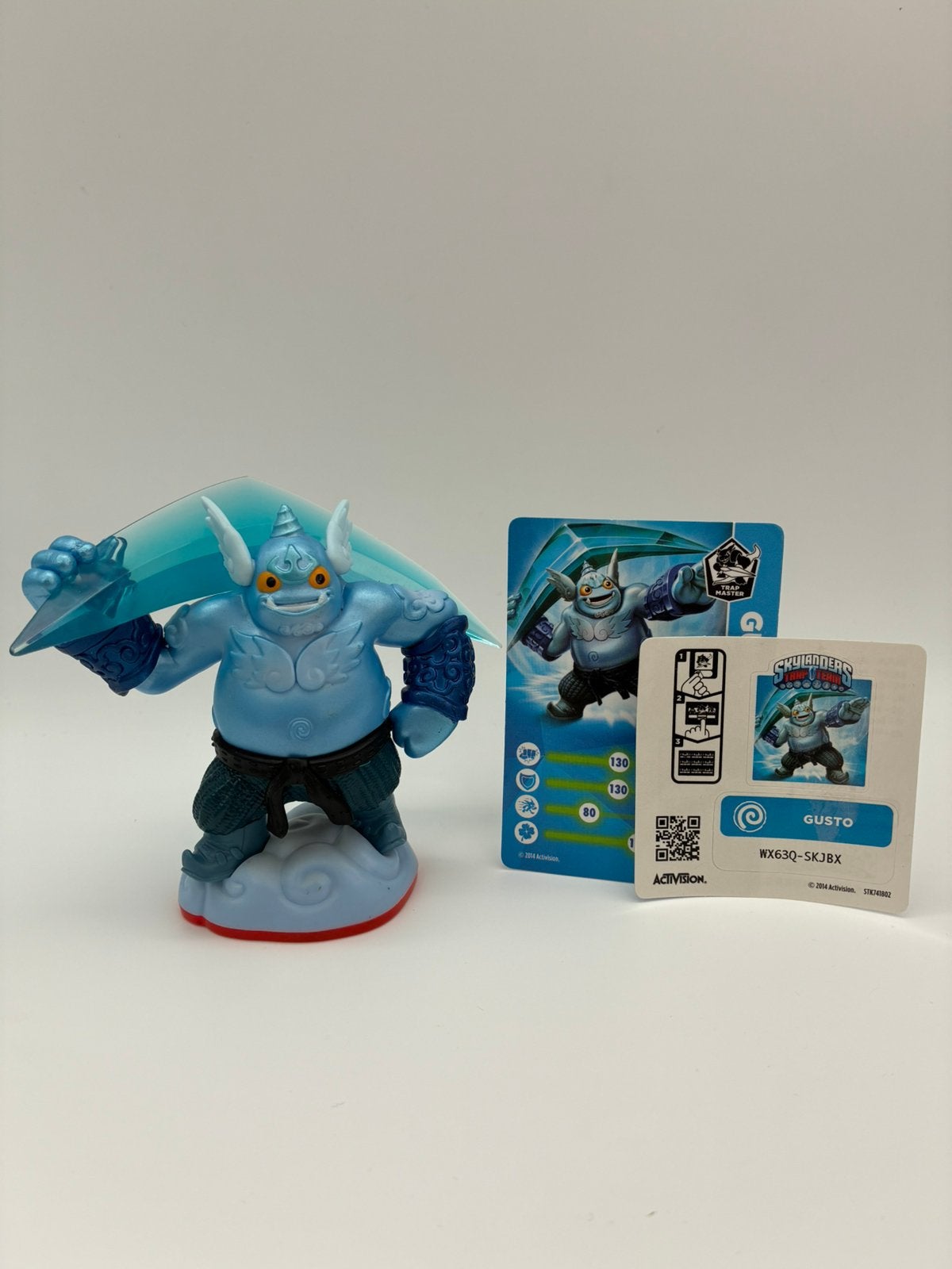 Skylanders Trap Team Gusto met sticker en kaartje, Games en Spelcomputers, Verzenden, Zo goed als nieuw