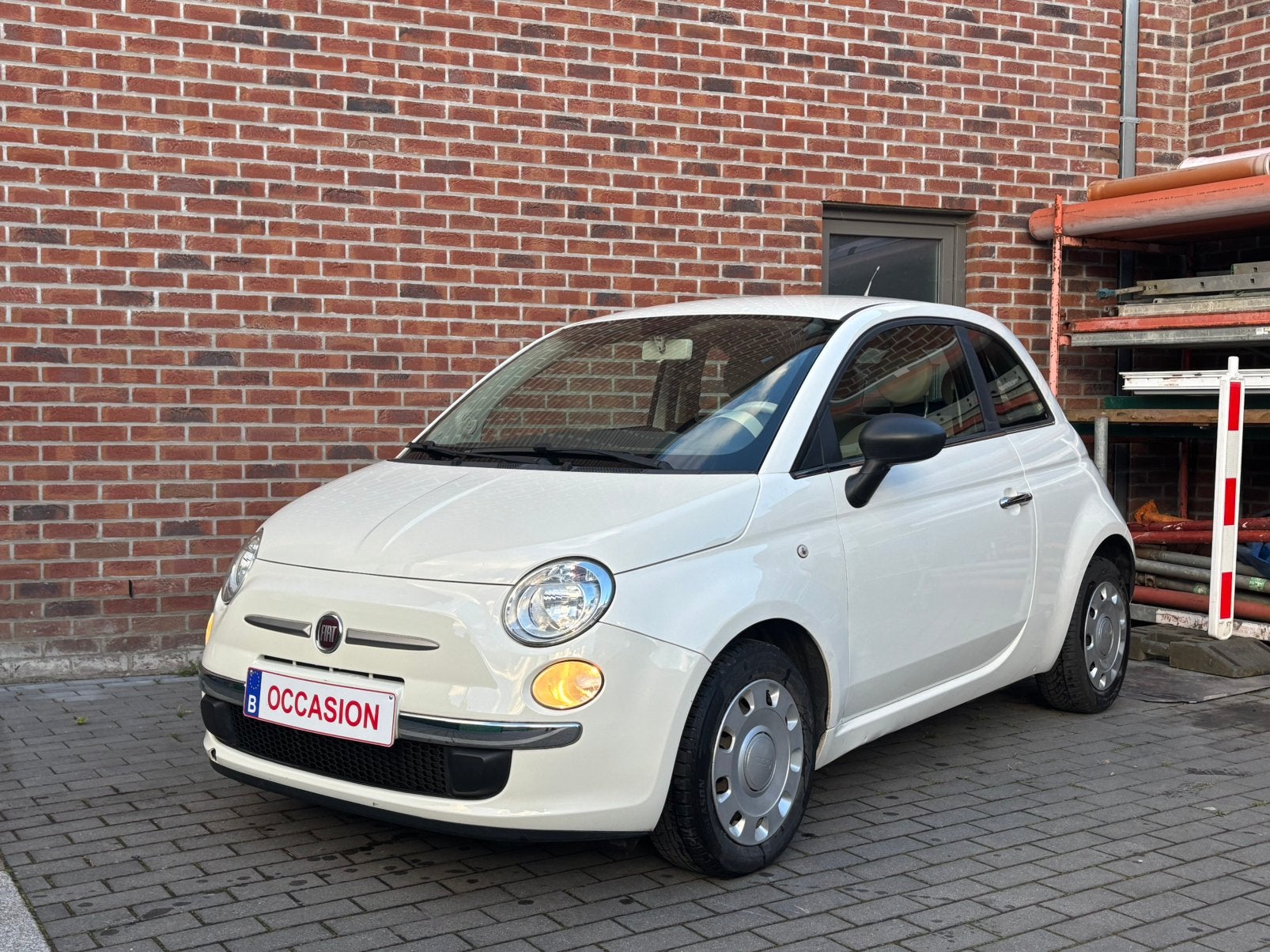 Fiat 500 - 103.000KM - Clim - Carnet - 1er prop -, Autos, Fiat, Euro 5, 63 kW, 2 cylindres, Berline