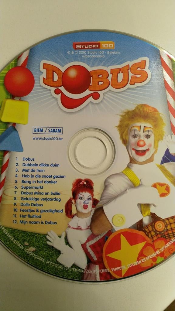 Dobus in het Circus.1 Cd en 1 Dvd, Ophalen of Verzenden