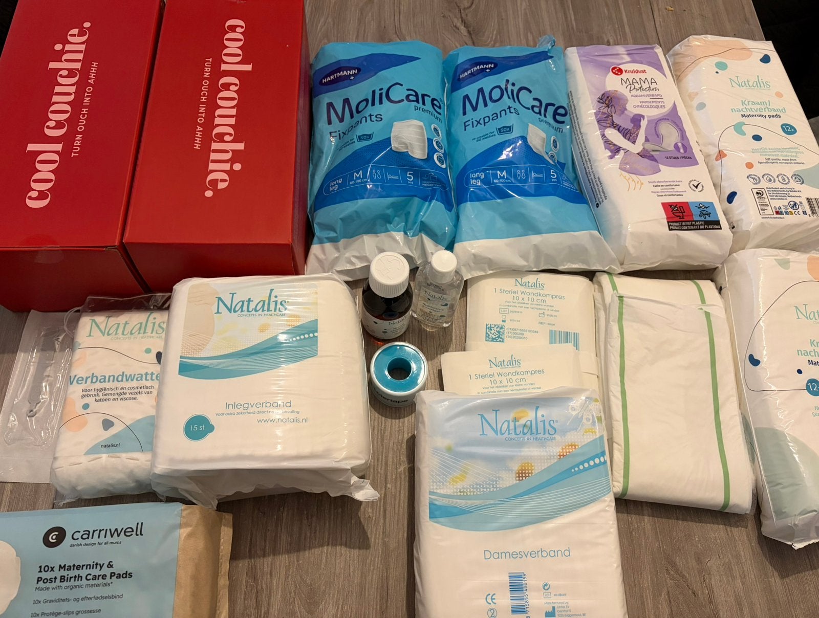 Groot lot postpartum artikelen, Handtassen en Accessoires, Ophalen of Verzenden, Zo goed als nieuw