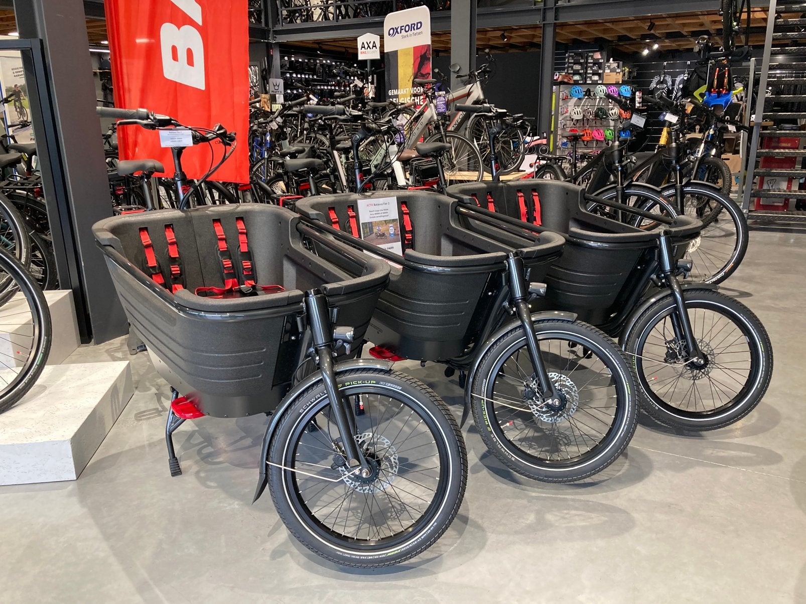 Bakfiets Fier 2 BOSCH, 2 kinderen, Schijfrem, Ophalen, Overige merken