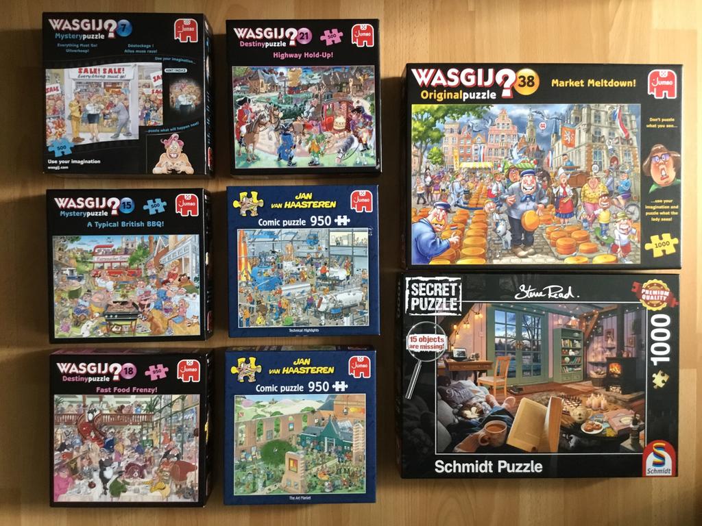 Puzzels Jan Van Haasteren en Wasgij, Enlèvement ou Envoi, Puzzle