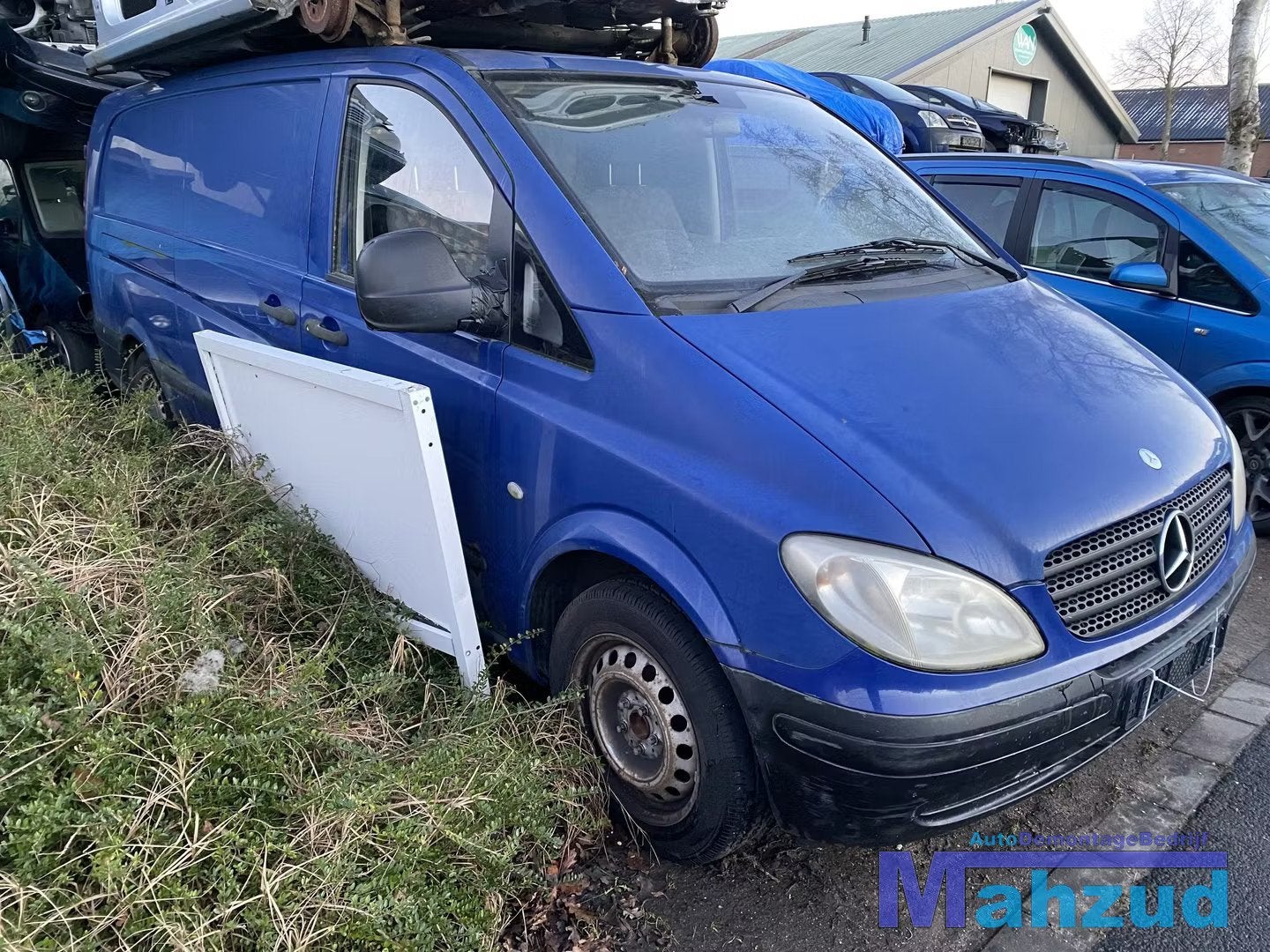 MERCEDES VITO W639 Rechts voor deur portier 2003-2011, Gebruikt, Mercedes-Benz AG, Deur, Mercedes-Benz