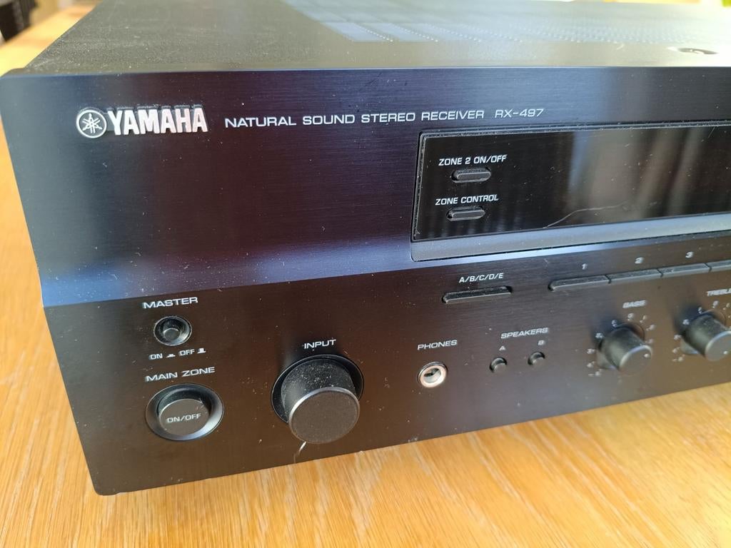 Yamaha defecte versterker, Ophalen, Yamaha