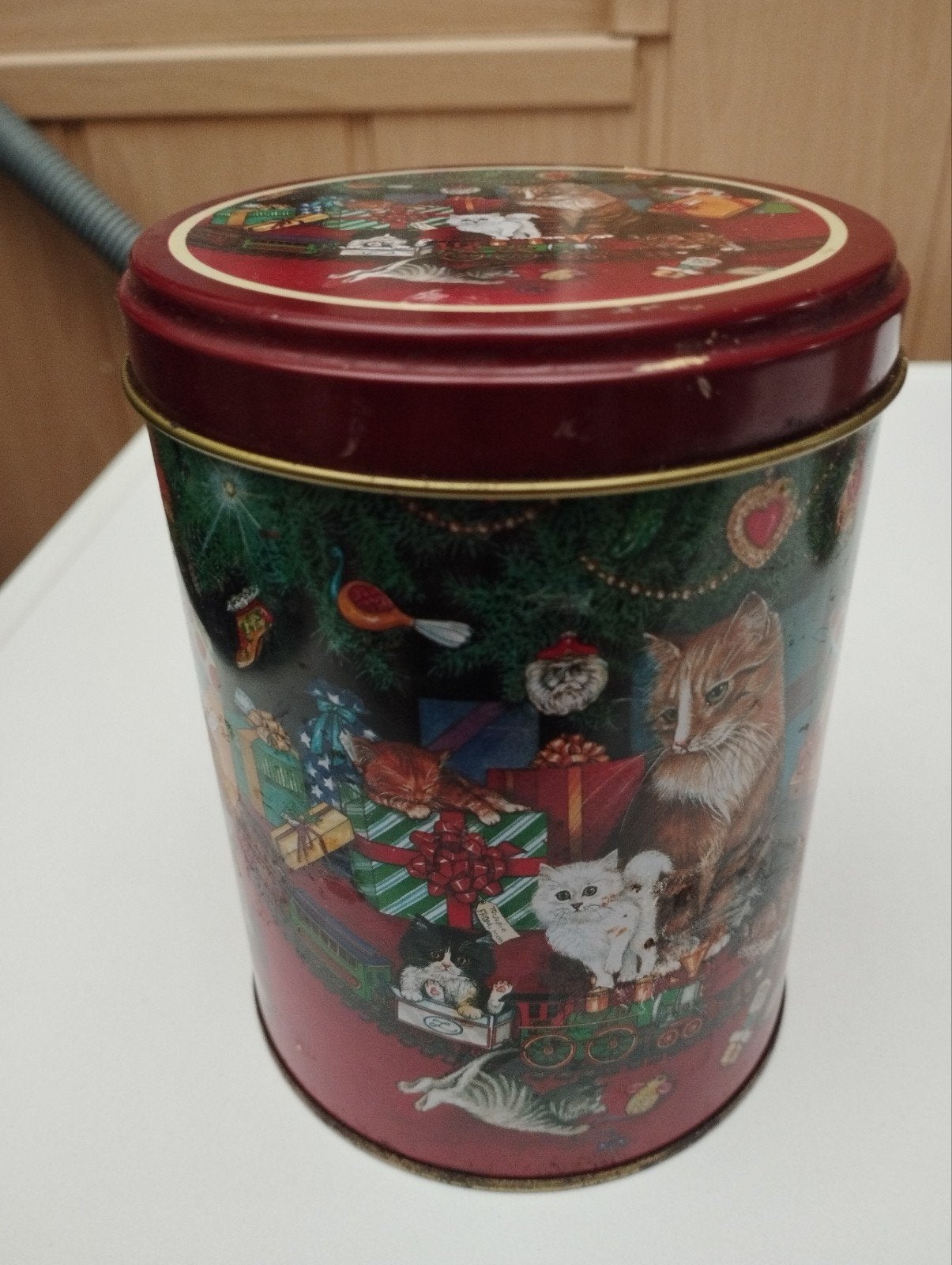 een koffie doos om koffie in te vullen kleur verschillende, Enlèvement