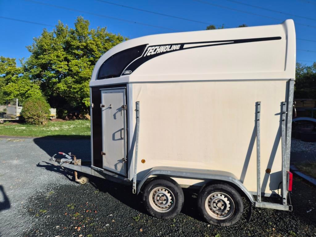 Paardentrailer voor 2 paarden, Ophalen