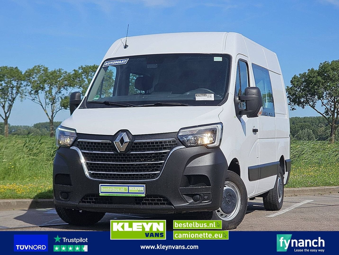 Renault MASTER 2.3 L2H2 Dubbele Cabine, Automaat, Renault, Wit, Bedrijf