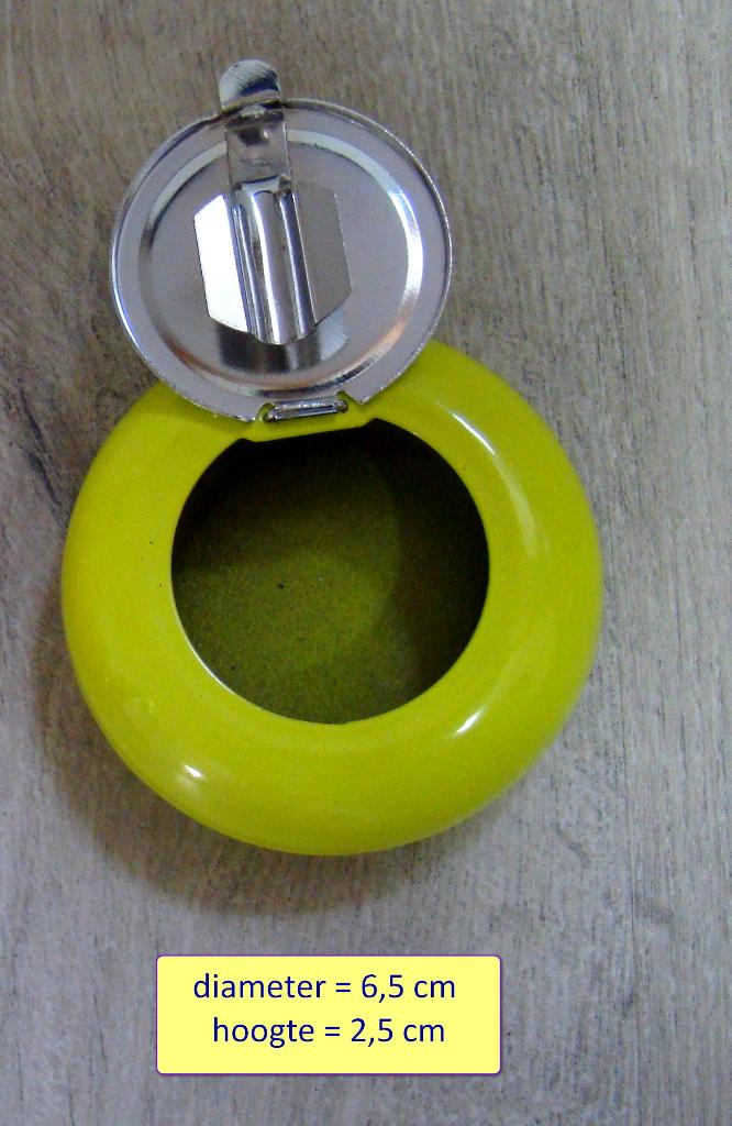 handtas schaaltje / as-potje  6,5cm diameter = NIEUW, Ophalen of Verzenden, Nieuw