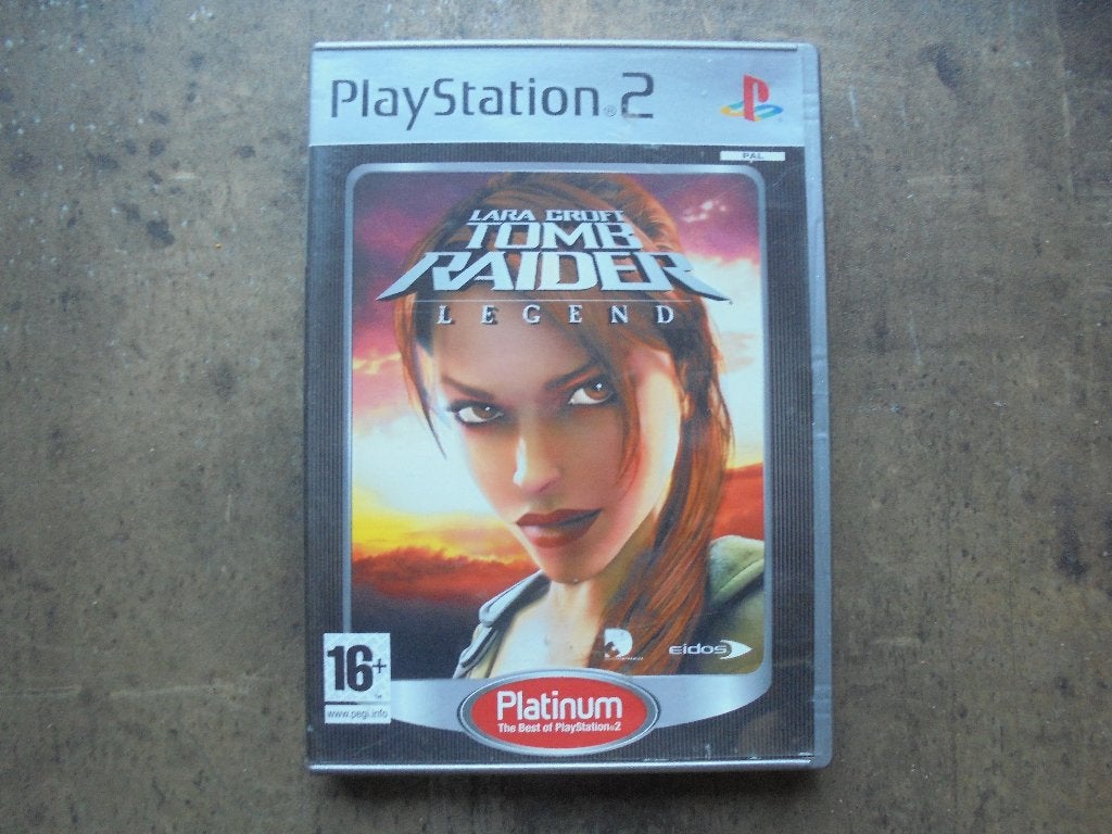 Lara Croft Tomb Raider Legend voor PS2 (zie foto's), Games en Spelcomputers, Avontuur en Actie, Gebruikt, 1 speler, Ophalen of Verzenden