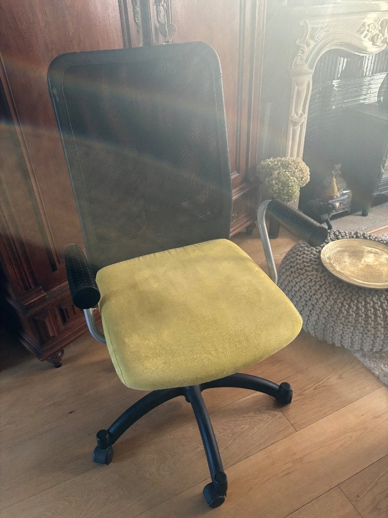 Chaise de bureau, Maison & Meubles, Jaune, Enlèvement, Utilisé, Chaise de bureau