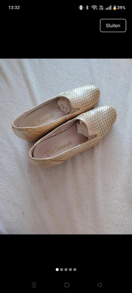 Goudkleurige schoenen, Ophalen of Verzenden