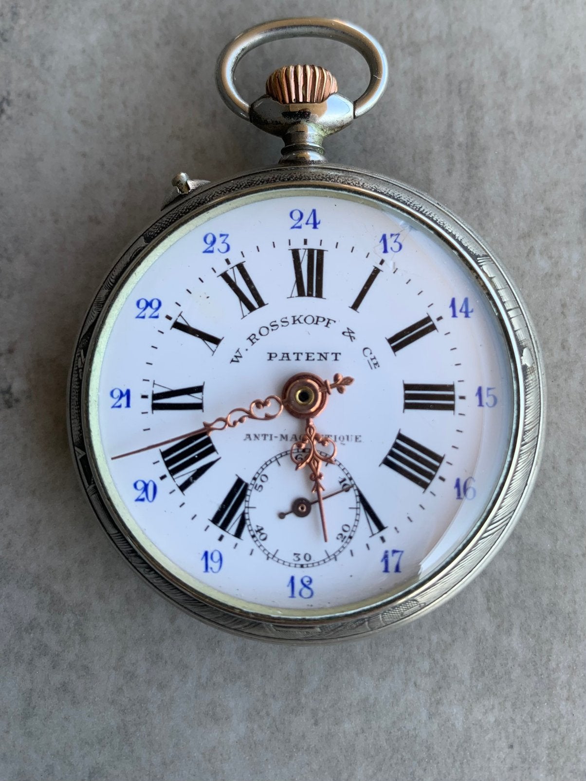 Zakhorloge, Enlèvement ou Envoi, Montre de poche