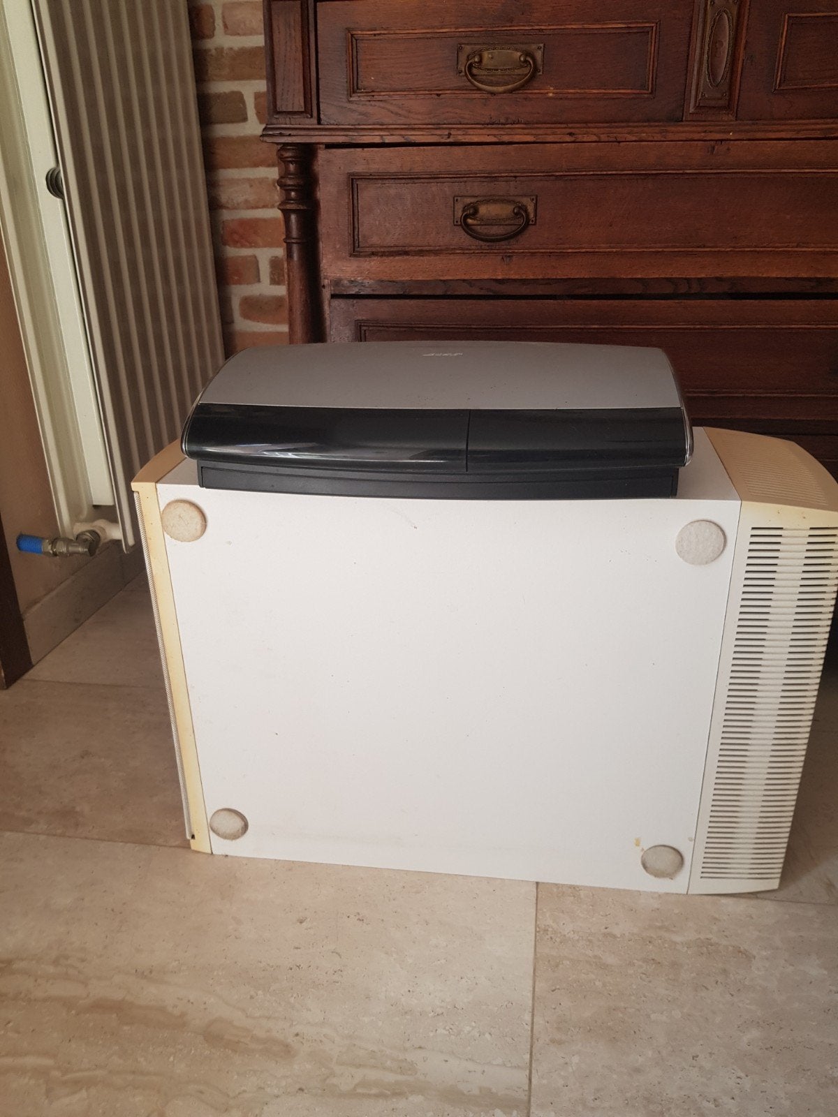 Krachtige bose av18 met kleinste speakers, Audio, Tv en Foto, Home Cinema-sets, Gebruikt, 70 watt of meer, 5.1-systeem, Dvd-speler