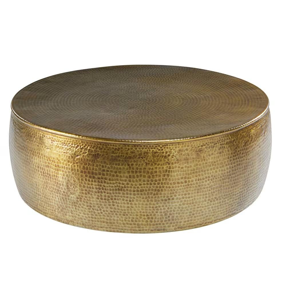Zeer mooie salontafel, Moins de 50 cm, Rond, 50 à 100 cm, Comme neuf