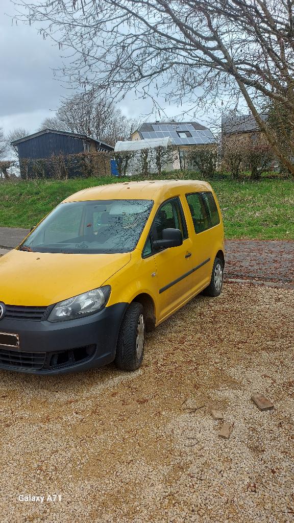 vw caddy, Autos, Euro 5, 4 portes, Caddy Combi, Jaune