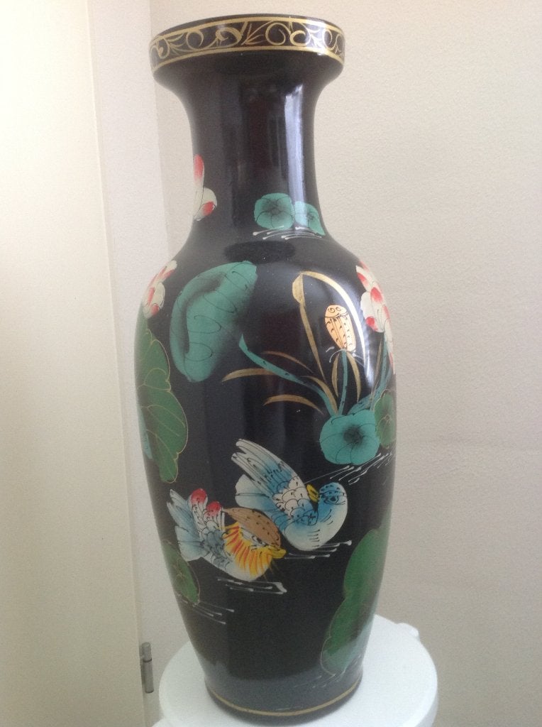 Een grote antieke replica vaas uit de Ming-dynastie, 1683., Antiek en Kunst, Ophalen of Verzenden