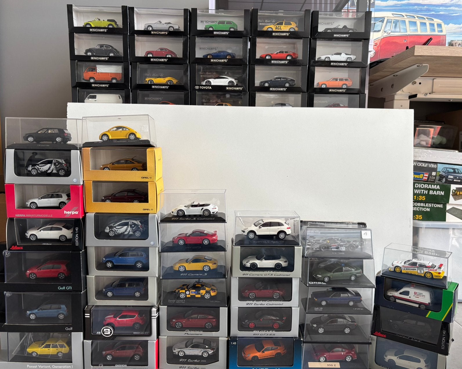 1:43  modelauto’s, Hobby en Vrije tijd, Ophalen of Verzenden, Zo goed als nieuw, MiniChamps