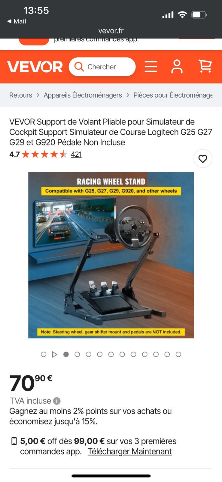 Support Simulateur neuf, Ophalen, Zo goed als nieuw