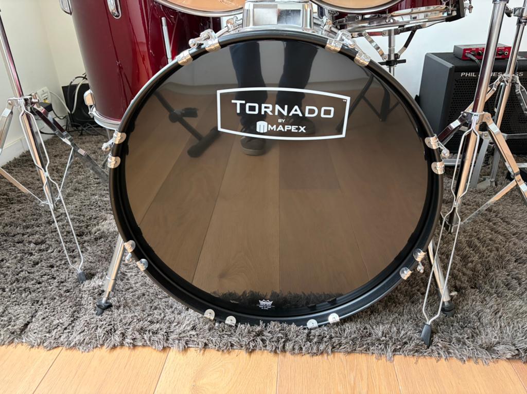 Drumstel Mapex Tornado, Muziek en Instrumenten, Drumstellen en Slagwerk, Ophalen, Gebruikt, Overige merken