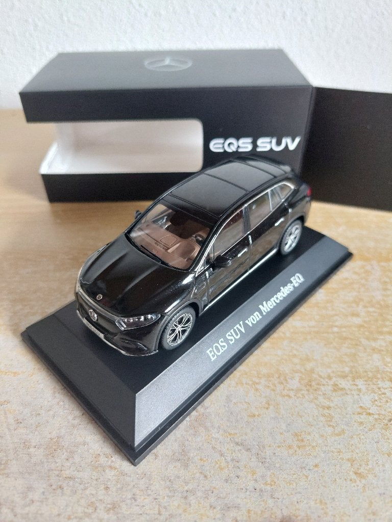 1/43 - Spark/ Minimax - Mercedes Benz EQS SUV Obsidian Black, Enlèvement ou Envoi, Neuf