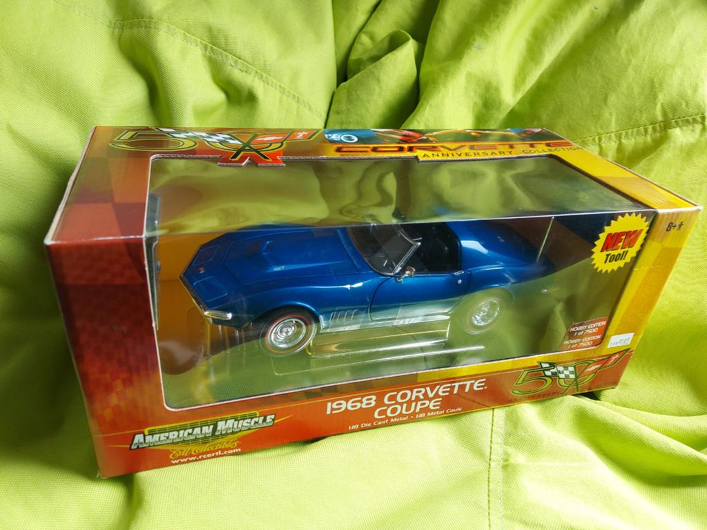 1968 Corvette ERTL, Hobby & Loisirs créatifs, Voitures miniatures | 1:18, ERTL