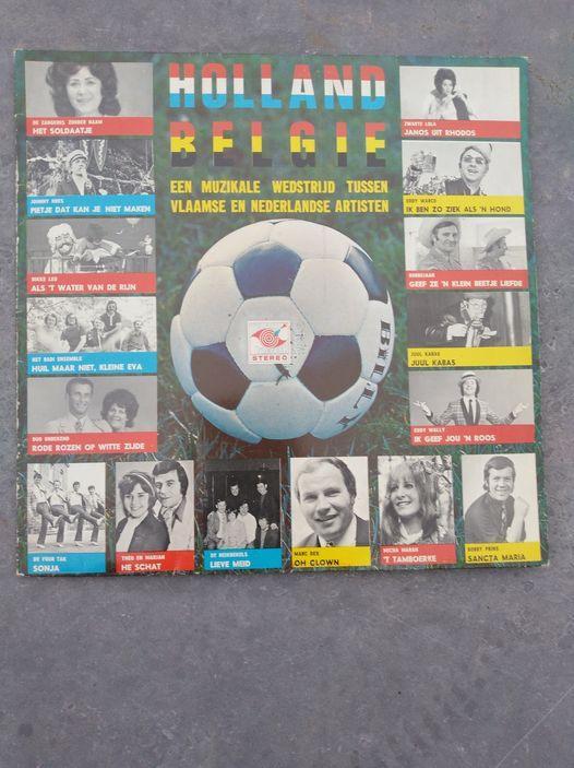 LP "Holland - België" met o.m. Juul Kabas, Micha Marah, ..., Cd's en Dvd's, Vinyl | Nederlandstalig, Fotohoes, Ophalen of Verzenden