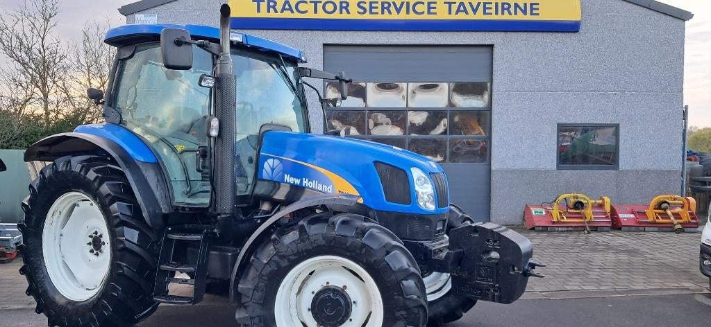 New Holland TS125A, Zakelijke goederen, Landbouw | Tractoren, Ophalen, Gebruikt, 120 tot 160 Pk, 5000 tot 7500