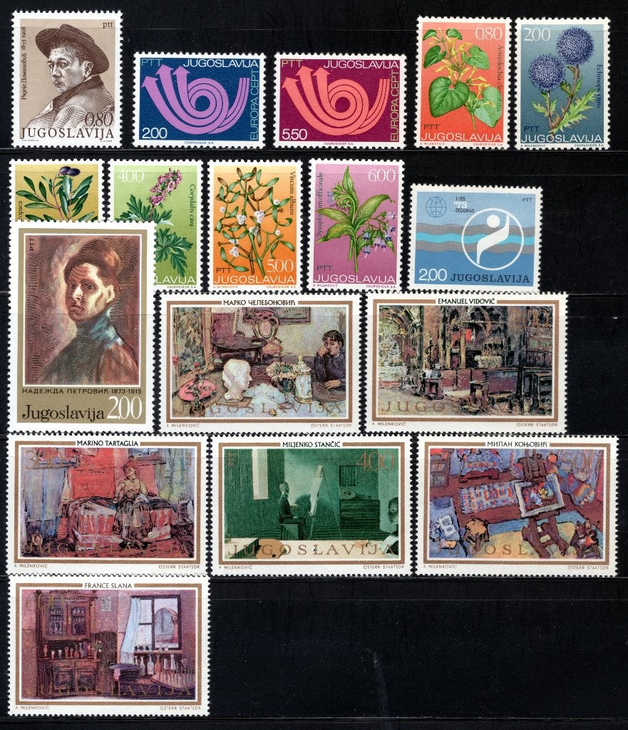 JOEGOSLAVIE Lot 1973 MNH, Verzenden, Joegoslavië, Postfris